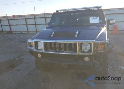 2006 Hummer H2 Suv из США, поврежденный, VIN 5GRGN23U86H106747